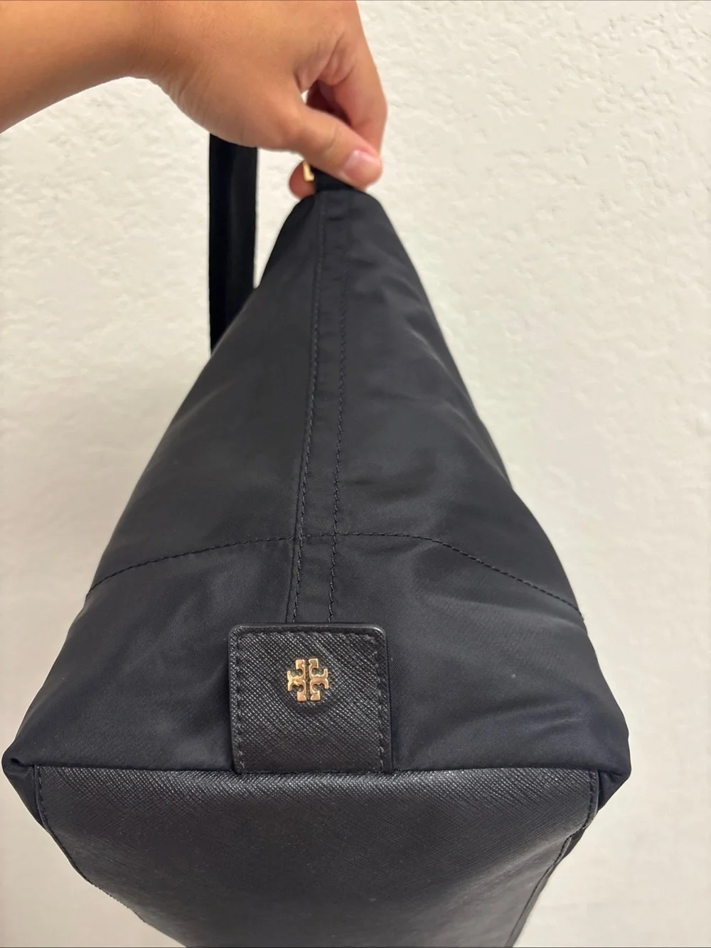 Tory Burch Black Nylon Crossbody Bag